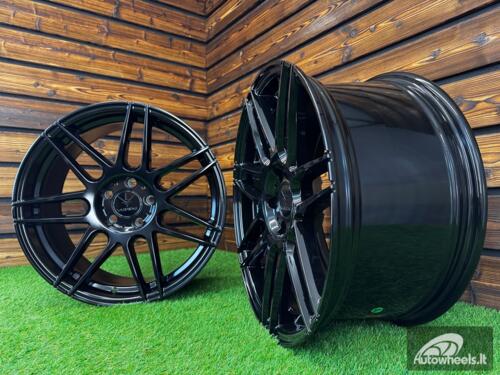 Ratlankis Verde V21 R19X9J 5X114.3 ET38 74.1 Gloss Black