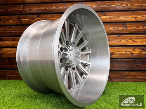 Ratlankis V-Rock VR11X R20X12J 8X180 ET-44 124.1 Brushed Aluminum