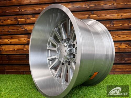 Ratlankis V-Rock VR11X R20X12J 8X180 ET-44 124.1 Brushed Aluminum