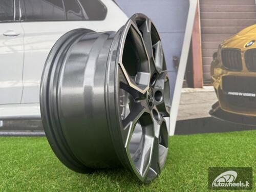 Ratlankis R18x8  5X112  ET  42  57.1  SK516  (BK5278)  Grey Polished (MG)  For SKODA  (M+Z4)