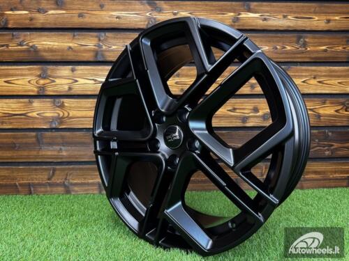 Ratlankis R18x7.5  5X112  ET  40  57.1  Y1243  (YF5667)  Black Half Matt (BLHM)  For VW  (M)  (HYBRID FORGED)
