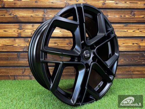 Ratlankis R18x7.5  5X112  ET  40  57.1  Y1243  (YF5667)  Black Half Matt (BLHM)  For VW  (M)  (HYBRID FORGED)