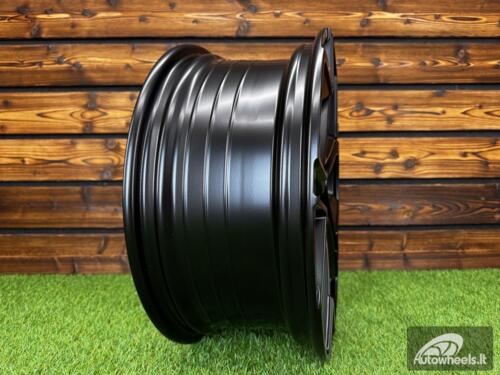 Ratlankis R18x7.5  5X112  ET  40  57.1  Y1243  (YF5667)  Black Half Matt (BLHM)  For VW  (M)  (HYBRID FORGED)