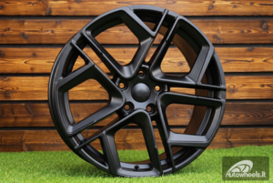 Ratlankis R18x7.5  5X112  ET  40  57.1  Y1243  (YF5667)  Black Half Matt (BLHM)  For VW  (M)  (HYBRID FORGED)