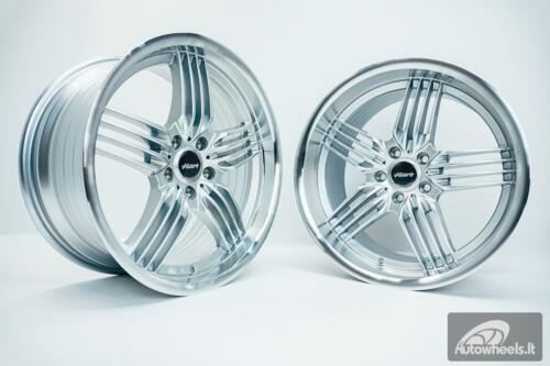 Ratlankis HART HR79 R19X10J 5X120 ET20 CB:74.1  Silver with Diamond Cut Lip