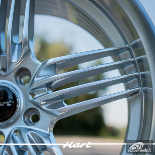 Ratlankis HART HR79 R19X10J 5X120 ET20 CB:74.1  Silver with Diamond Cut Lip