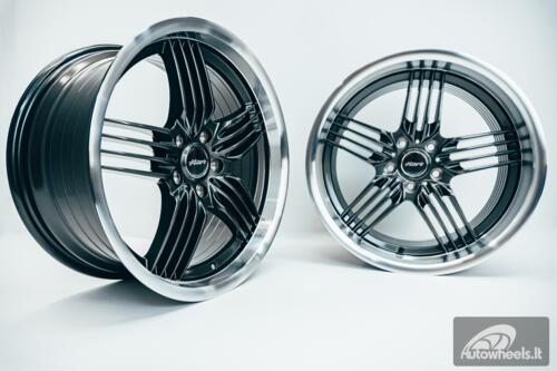 Ratlankis HART HR79 R18X8.5J 5X112 ET30 CB:66.56  Grey with Diamond Cut Lip