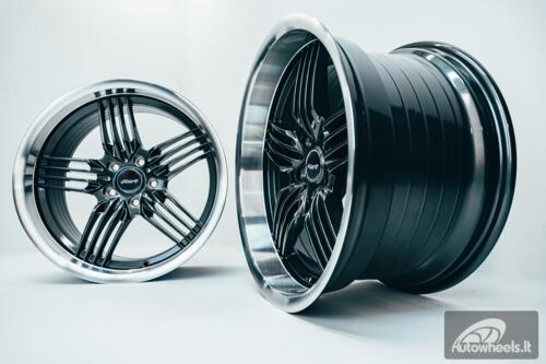 Ratlankis HART HR79 R18X8.5J 5X112 ET30 CB:66.56  Grey with Diamond Cut Lip