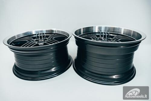 Ratlankis HART HR79 R18X10J 5X112 ET25 CB:66.56  Grey with Diamond Cut Lip