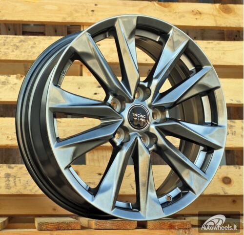 Ratlankis R17x6.5  5X114.3  ET  35  60.1  H3341F  Hyper Black (HB)  For TOYOT  (M)  (HYBRID FORGED)