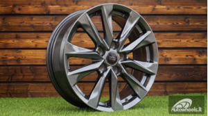 Ratlankis R17x6.5  5X114.3  ET  35  60.1  H3341F  Hyper Black (HB)  For TOYOT  (M+K7)  (HYBRID FORGED)