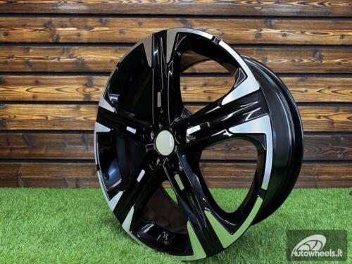 Ratlankis R18x7.5  5X114.3  ET  50.5  67.1  H3482F  Black Polished (MB)  For KIA  (Z7)  (HYBRID FORGED)