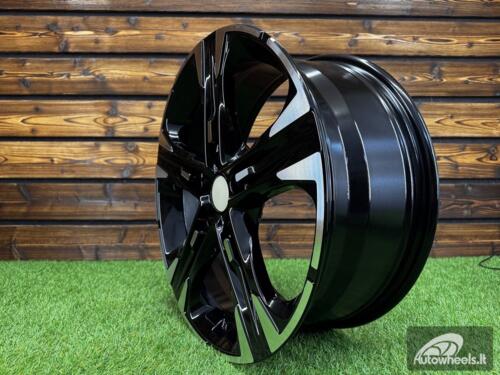 Ratlankis R18x7.5  5X114.3  ET  50.5  67.1  H3482F  Black Polished (MB)  For KIA  (Z7)  (HYBRID FORGED)