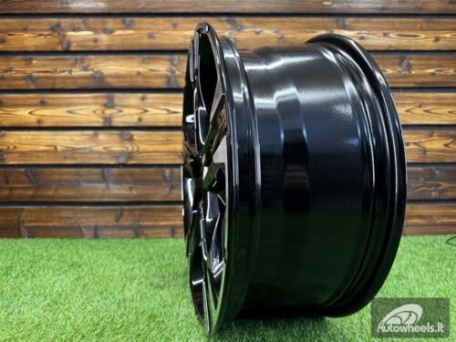 Ratlankis R18x7.5  5X114.3  ET  50.5  67.1  H3482F  Black Polished (MB)  For KIA  (Z7)  (HYBRID FORGED)