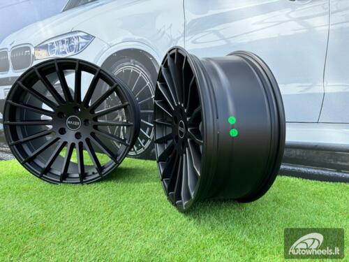 Ratlankis R20x8.5 5X120 ET 33 74.1 A1227 (HX010) Black Matt (BM) For HAXER AKC