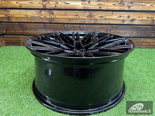 Ratlankis Vossen HF6-5 R20X9J 6x139.7 ET0 106.1 Gloss Black Tinted