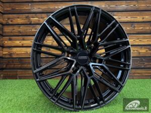 Ratlankis Vossen HF6-5 R20X9J 6x139.7 ET0 106.1 Gloss Black Tinted
