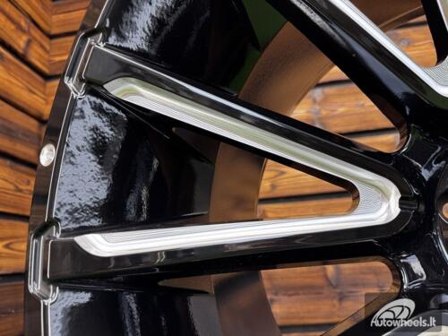 Ratlankis Offroad XR-110 R22X12J 6X139.7 ET-44 110.1 Gloss Black with Milling