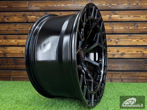 Ratlankis Fuel Offroad Charger Style R20X9.5J 6X139.7 ET-12 106.1 Gloss Black Tinted