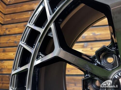 Ratlankis Fuel Offroad Charger Style R20X9.5J 6X139.7 ET-12 106.1 Gloss Black Tinted
