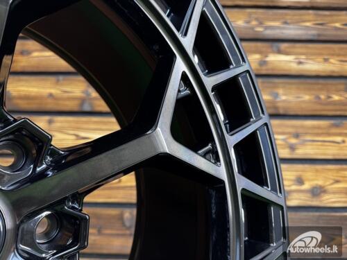 Ratlankis Fuel Offroad Charger Style R20X9.5J 6X139.7 ET-12 106.1 Gloss Black Tinted
