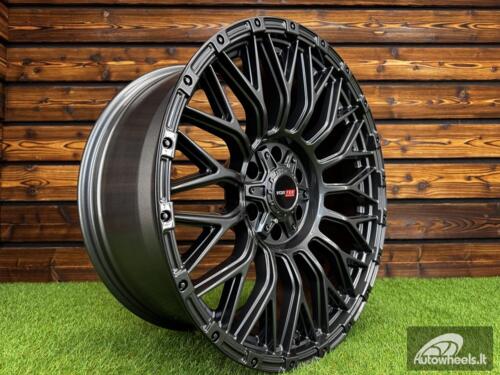 Ratlankis Vortek VRT-607 R20X9J 6X139.7 ET0 110.1 Dark Gunmetal