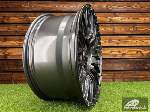 Ratlankis Vortek VRT-607 R20X9J 6X139.7 ET0 110.1 Dark Gunmetal