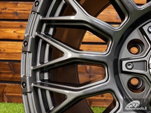 Ratlankis Vortek VRT-607 R20X9J 6X139.7 ET0 110.1 Dark Gunmetal