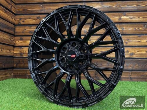 Ratlankis Vortek VRT-607 R20X9.5J 6X139.7 ET-10 110.1 Gloss Black