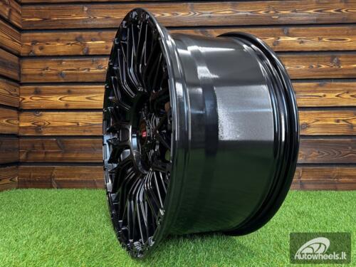 Ratlankis Vortek VRT-607 R20X9.5J 6X139.7 ET-10 110.1 Gloss Black