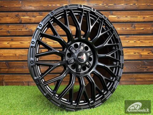 Ratlankis Vortek VRT-607 R20X9.5J 6X139.7 ET-10 110.1 Matt Black