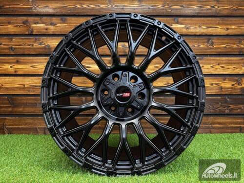Ratlankis Vortek VRT-607 R20X9.5J 6X139.7 ET-10 110.1 Matt Black