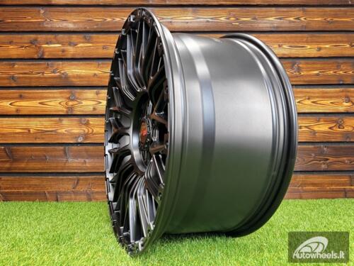 Ratlankis Vortek VRT-607 R20X9.5J 6X139.7 ET-10 110.1 Matt Black