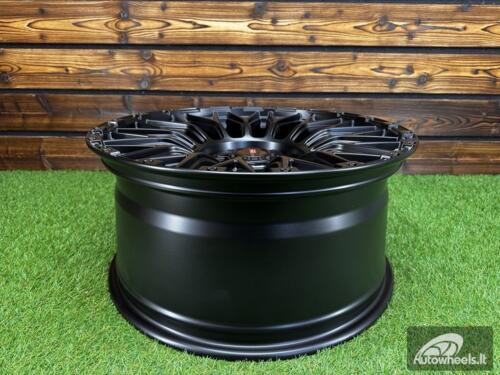Ratlankis Vortek VRT-607 R20X9.5J 6X139.7 ET-10 110.1 Matt Black