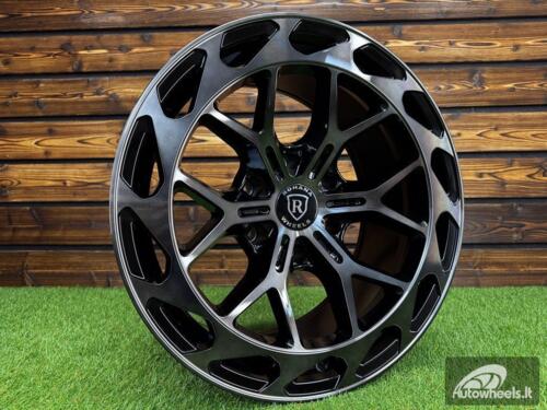 Ratlankis Rohana RFX19 R20X9.5J 6X139.7 ET-10 110.1 Gloss Black Tinted