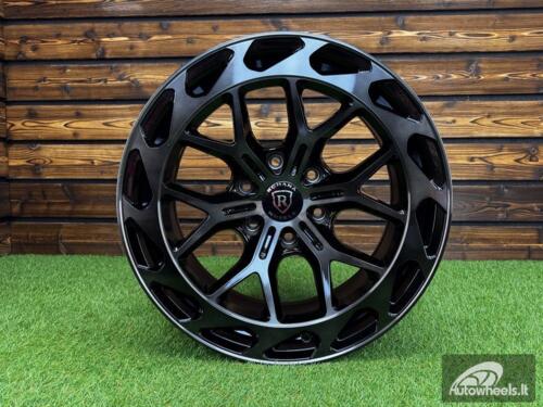 Ratlankis Rohana RFX19 R20X9.5J 6X139.7 ET-10 110.1 Gloss Black Tinted