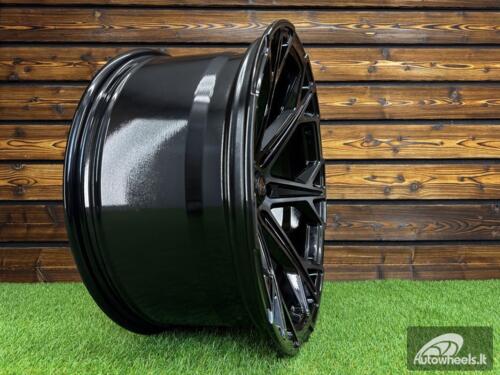 Ratlankis Fuel FC886 Hammerhead R20X9.5J 6X139.7 ET-18 93.1 Gloss Black Dark Tinted