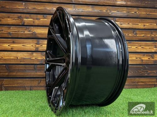 Ratlankis Fuel FC886 Hammerhead R20X9.5J 6X139.7 ET-18 93.1 Gloss Black Dark Tinted