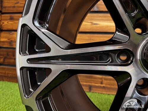 Ratlankis Fuel FC886 Hammerhead R20X9.5J 6X139.7 ET-18 93.1 Gloss Black Dark Tinted