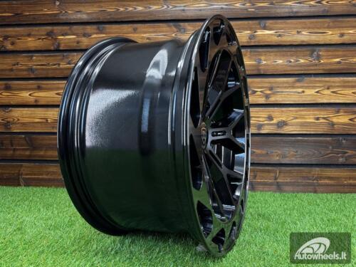 Ratlankis Rohana RFX19 R18X9J 6X139.7 ET-12 110.1 Gloss Black Tilted