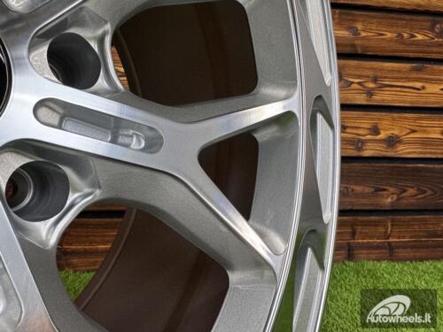 Ratlankis Rohana RFX19 R18X9J 6X139.7 ET-12 110.1 Silver with Diamond Cut