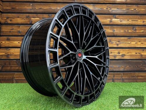 Ratlankis Vossen LC3-02 R20X9J 6X139.7 ET0 106.1 Gloss Black Tinted