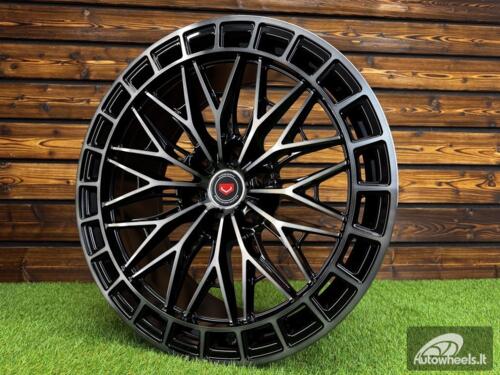 Ratlankis Vossen LC3-02 R20X9J 6X139.7 ET0 106.1 Gloss Black Tinted