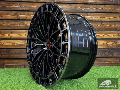 Ratlankis Vossen LC3-02 R20X9J 6X139.7 ET0 106.1 Gloss Black Tinted