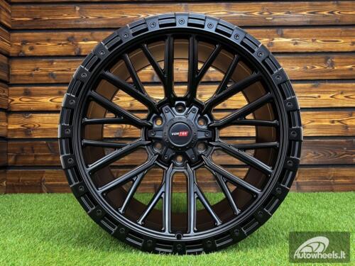 Ratlankis Vortek Off-Road VRT-608 R20X10J 6X139.7 ET-18 110.1 Matt Black