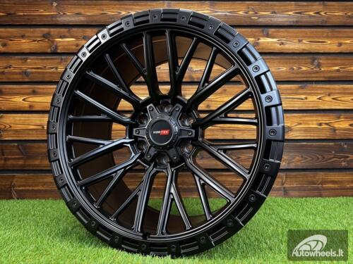 Ratlankis Vortek Off-Road VRT-608 R20X10J 6X139.7 ET-18 110.1 Matt Black