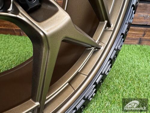 Ratlankis Vortek Off-Road VRT-603 R18X9J 6X139.7 ET0 110.1 Dark Matt Bronze with Black Ring