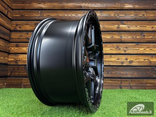 Ratlankis Vortek Off-Road VRT-603 R20X9J 6X139.7 ET0 110.1 Matt Black