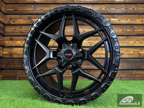 Ratlankis Vortek Off-Road VRT-603 R20X9J 6X139.7 ET0 110.1 Matt Black