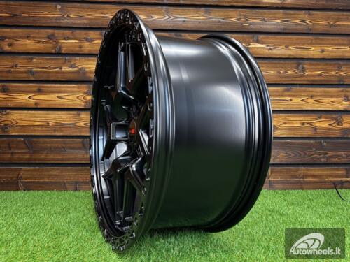 Ratlankis Vortek Off-Road VRT-603 R20X9J 6X139.7 ET0 110.1 Matt Black